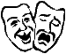Tragedy - Comedy Theatre Masks